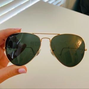 Classic Aviator Ray Ban Sunglasses
